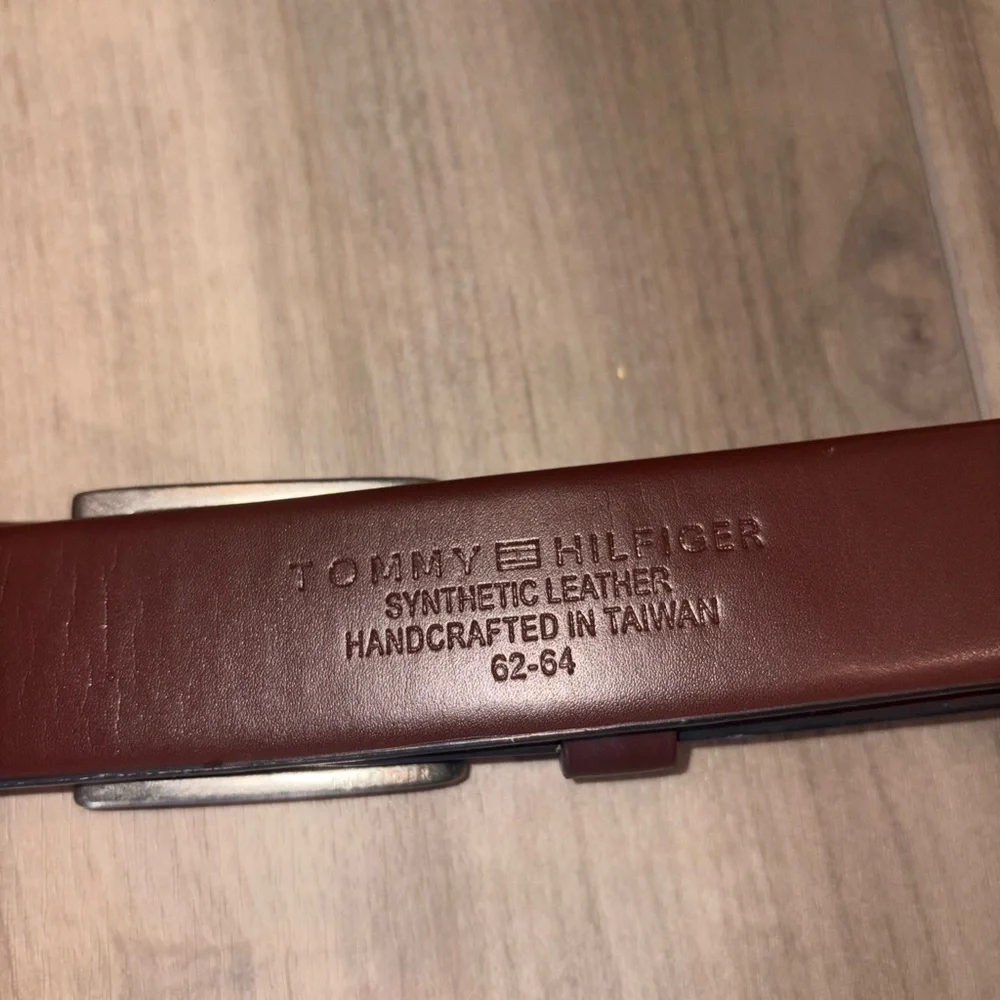 Tommy Hilfiger Brown Belt Big Tall 62-64